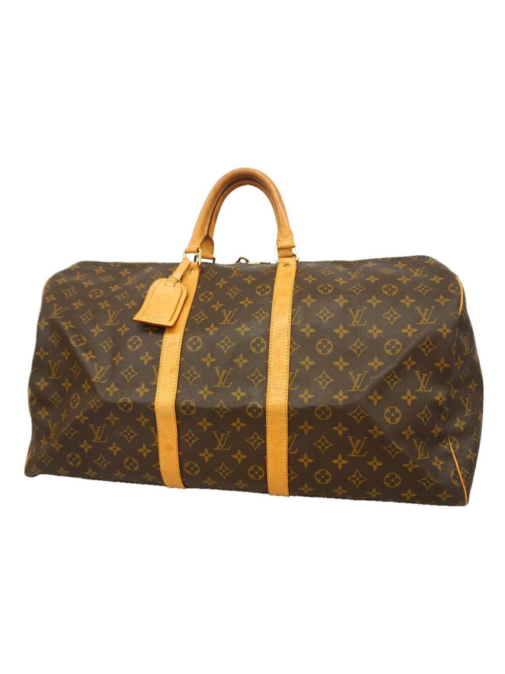 Louis Vuitton Keepall Bag Canvas 55 #375592L87B